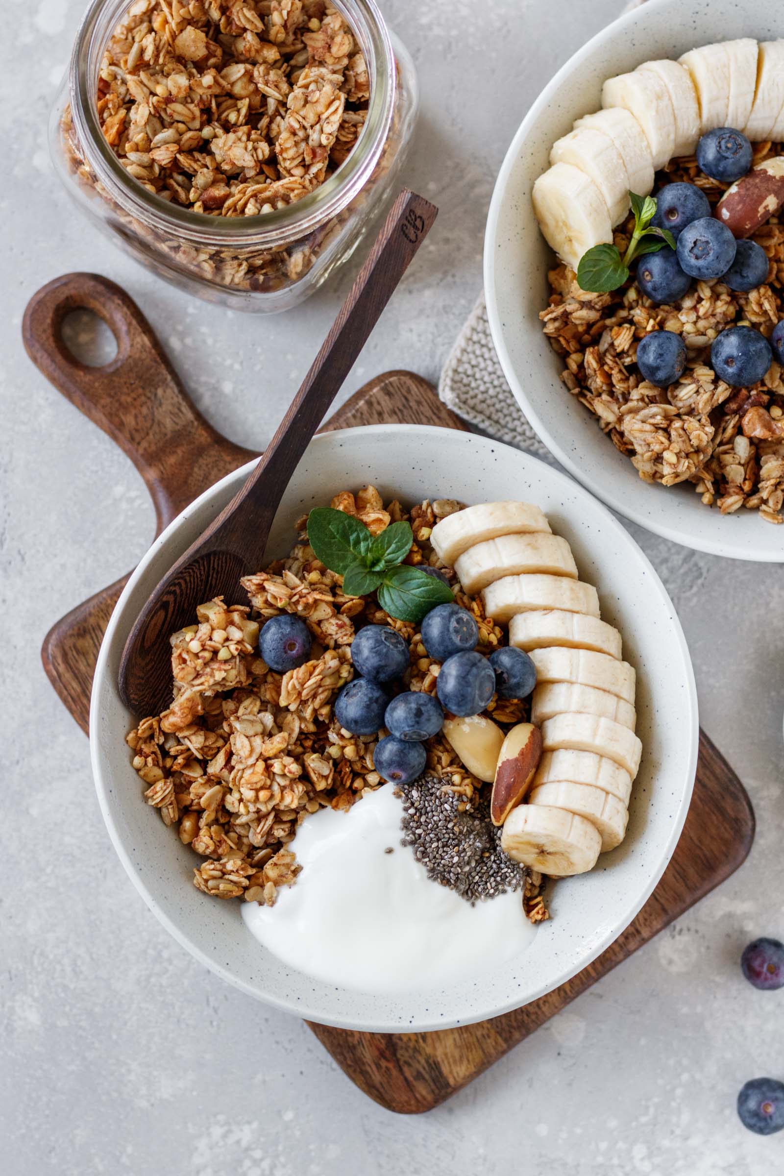 Bananenbrot Granola Rezept | gesund & einfach - Healthy Dreams